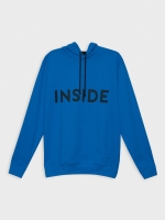 %Pto% Basic kangaroo sweatshirt blue
