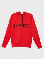 %Pto% Basic kangaroo sweatshirt red