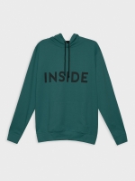%Pto% Basic kangaroo sweatshirt green