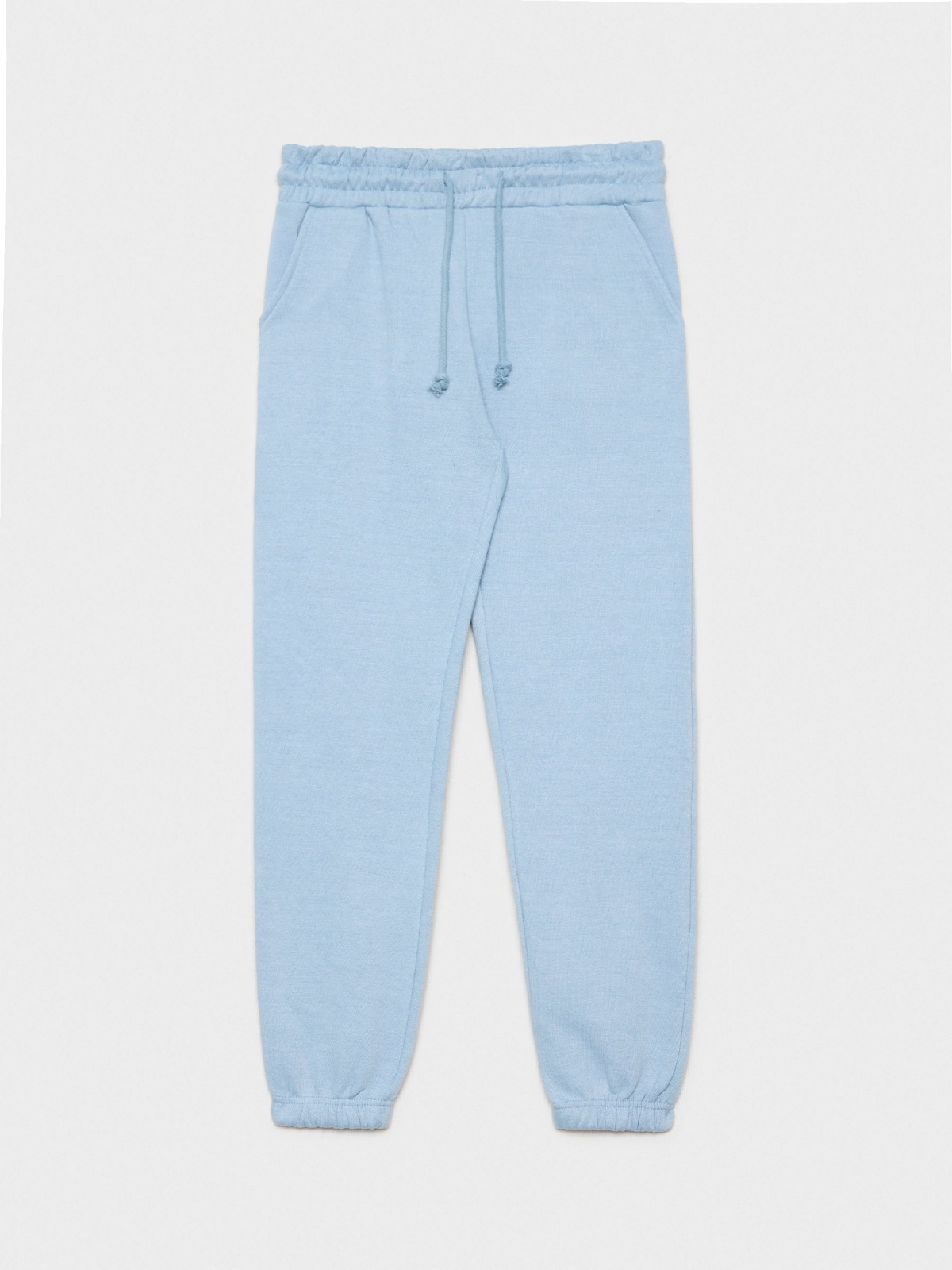 %Pto% Plush joggers light blue