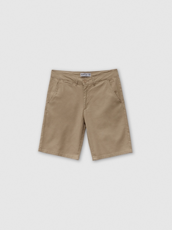  Bermuda chino beige vista frontal