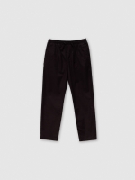 %Pto% Pantalón lino negro vista frontal