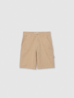 %Pto% Bermuda carpenter beige front view