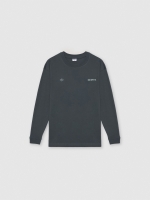 %Pto% Long-sleeve team print shirt blue front view