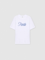 %Pto% Camiseta texto Inside blanco vista frontal