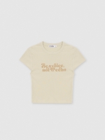 %Pto% Camiseta manga corta voice taupe vista frontal