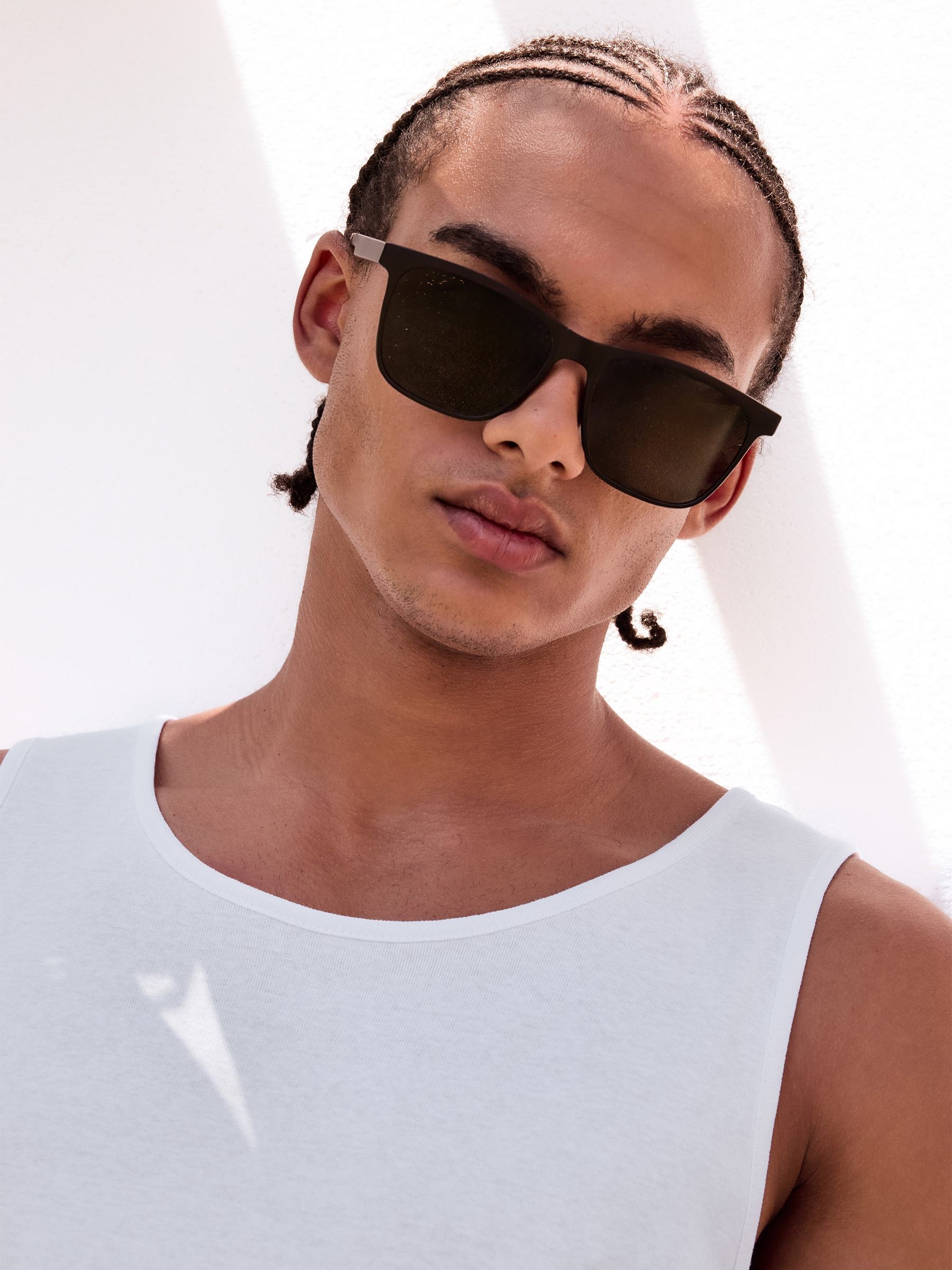 Acetate sunglasses black