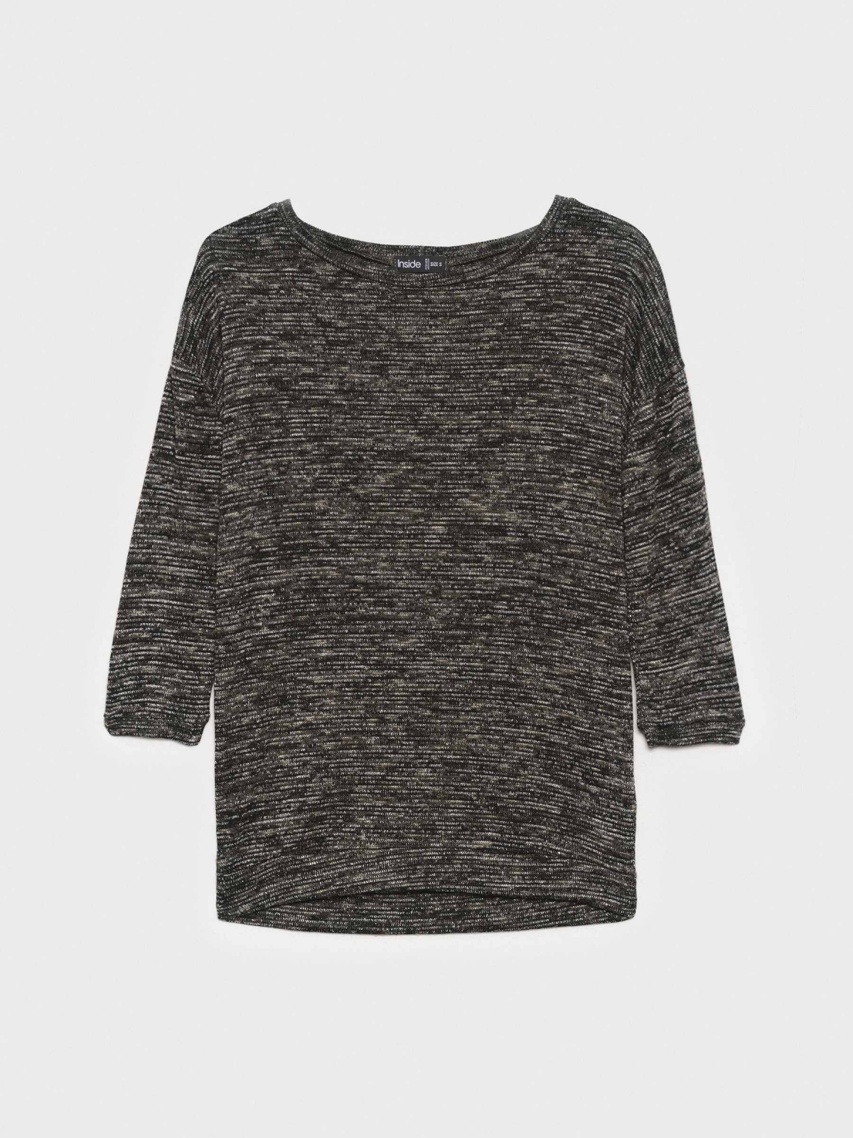 %Pto% T-shirt marmoreada em cores verde