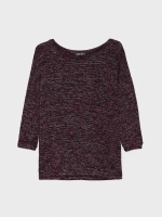 %Pto% Camiseta jaspeado en colores granate