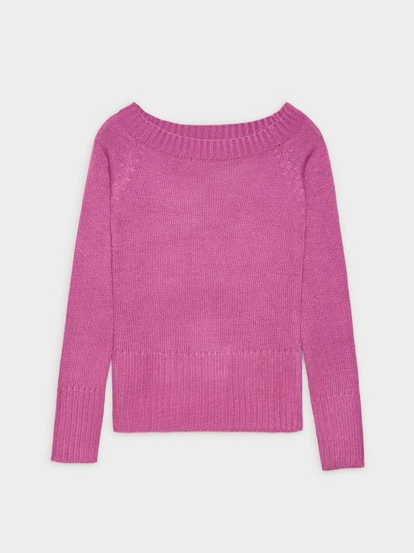  Marbled boat sweater purple