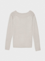 %Pto% Marbled boat sweater grey