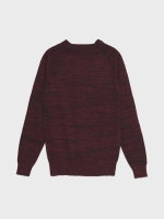%Pto% Basic mottled sweater red