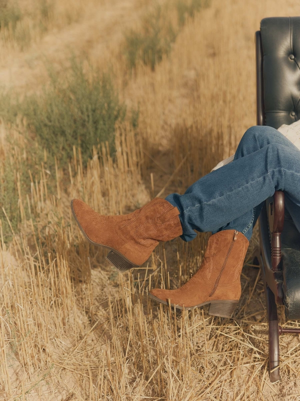  Botas de cowboy marrons marrom