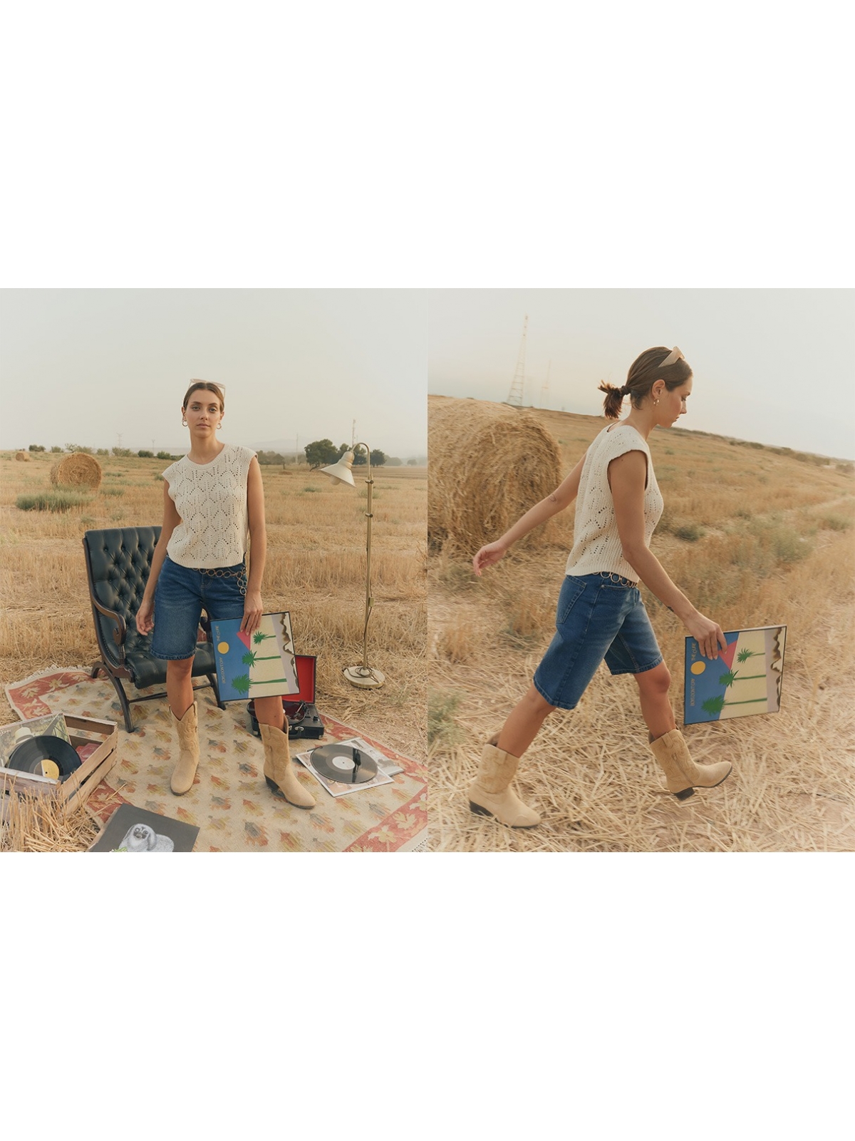 %NewExtra% Bermuda jeans azul