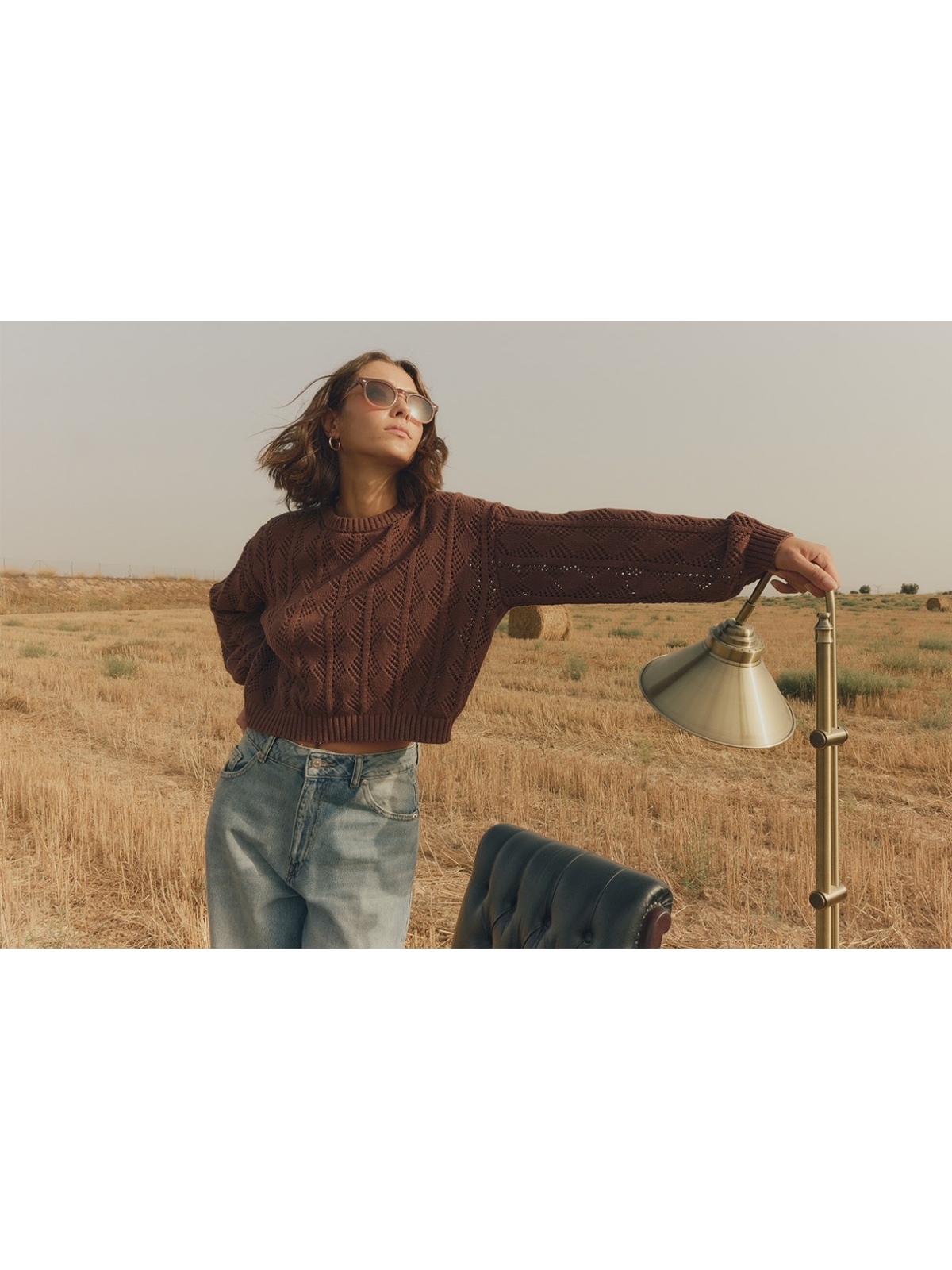 %NewExtra% Jersey punto chocolate chocolate