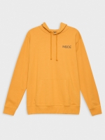 %Pto% Sudadera con capucha y logo ocre