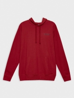 %Pto% Sudadera con capucha y logo rojo