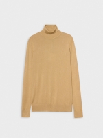 %Pto% Basic swan sweater beige front view