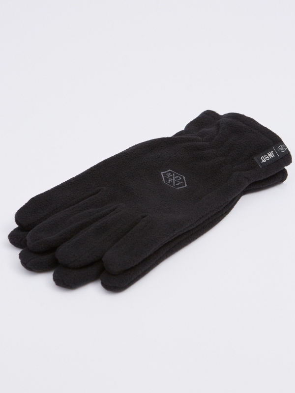 Luvas forro polar preto
