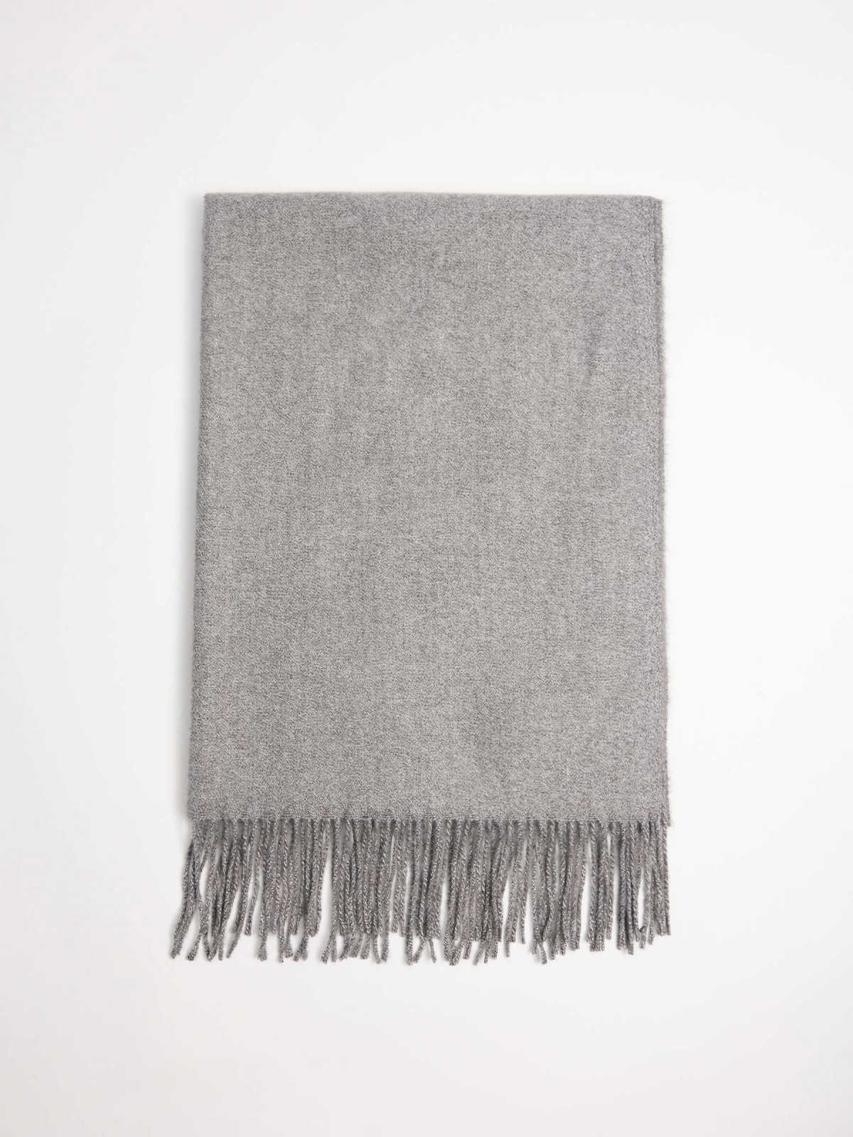 Light gray basic scarf grey