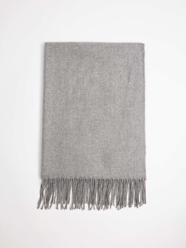 Light gray basic scarf grey