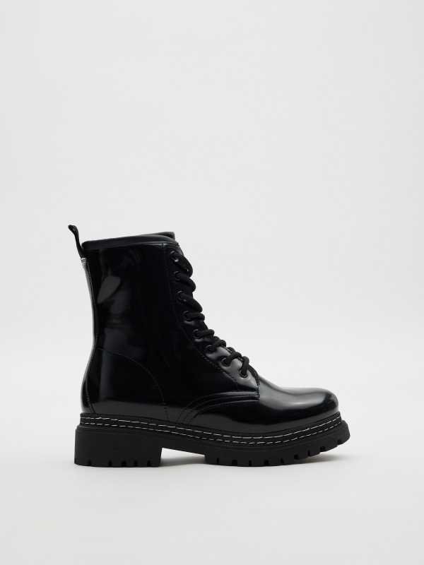 Basic military boots black
