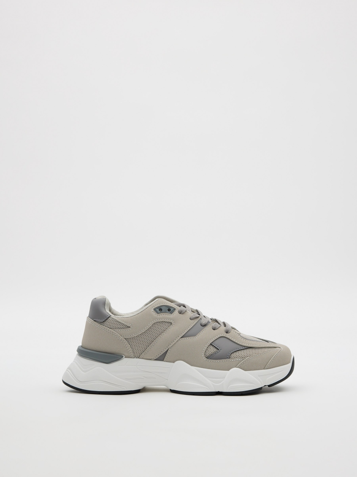 Zapatillas running gris gris medio