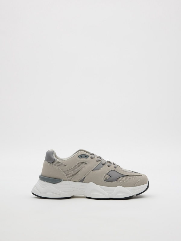 Zapatillas running gris gris medio