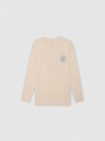 %Pto% Camiseta manga larga Michigan crudo vista frontal