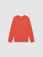 %Pto% Basic long sleeve t-shirt orange front view