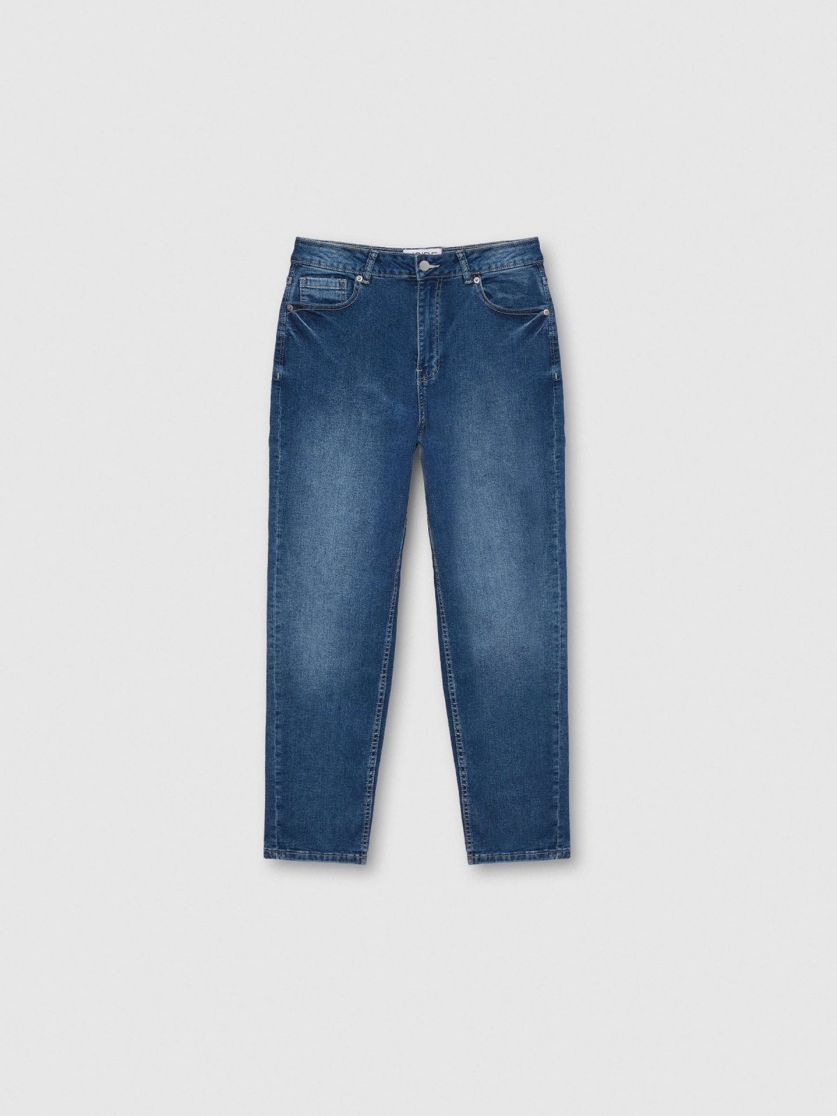  Jeans mom slim azul vista frontal