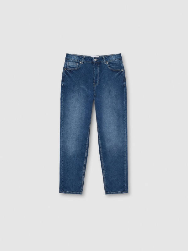  Jeans mom slim azul vista frontal