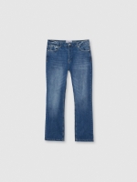 %Pto% Jeans high rise straight azul oscuro azul oscuro vista frontal