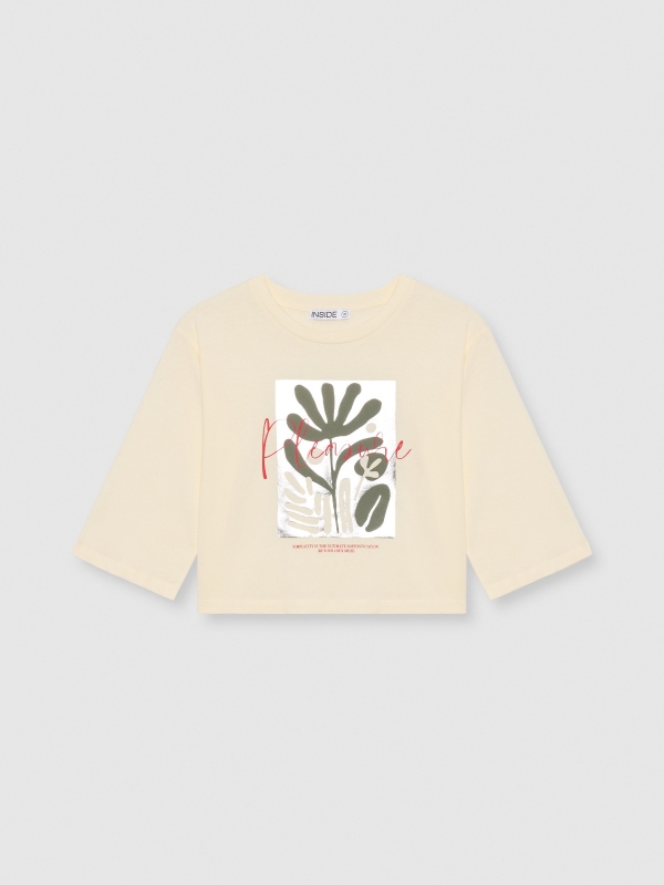  Muse print t-shirt off white front view