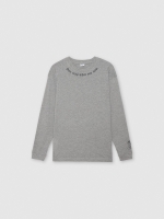 %Pto% Camiseta manga larga karma gris vigoré medio vista frontal