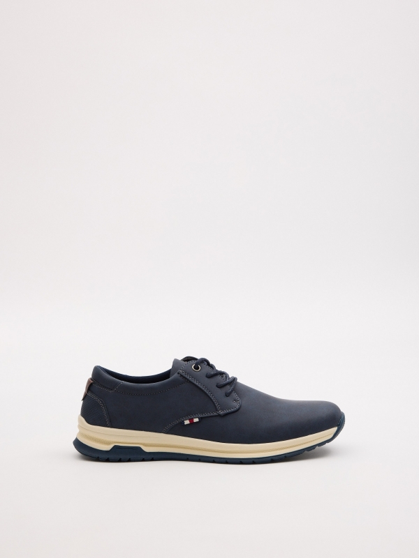 Zapato clásico deportivo azul azul marino