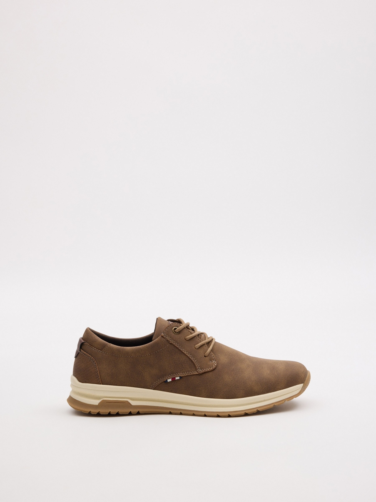 Zapato clásico deportivo marrón marrón tostado