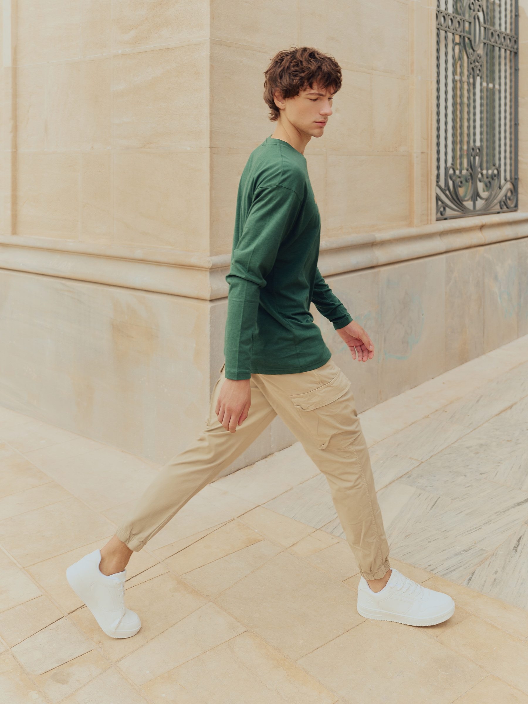 Sapato casual combinado básico branco