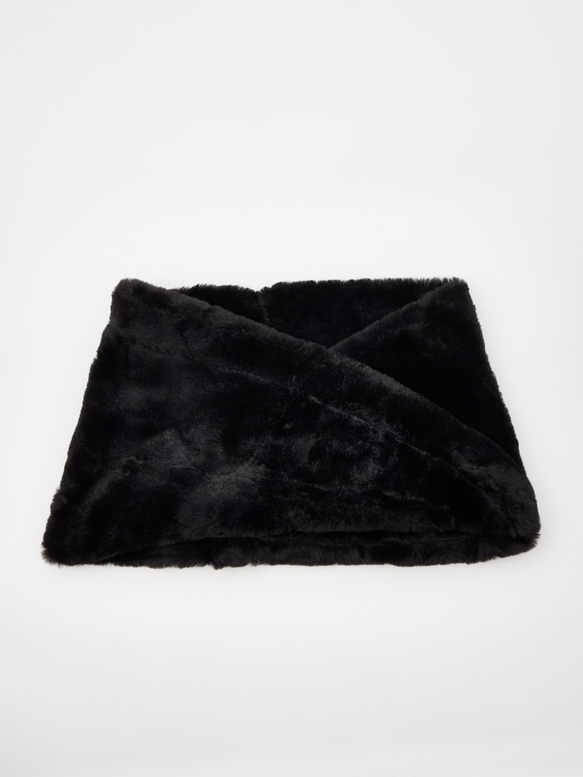 Neck scarf 25x42cm black