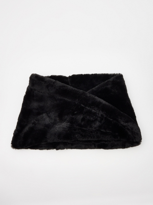 Neck scarf 25x42cm black