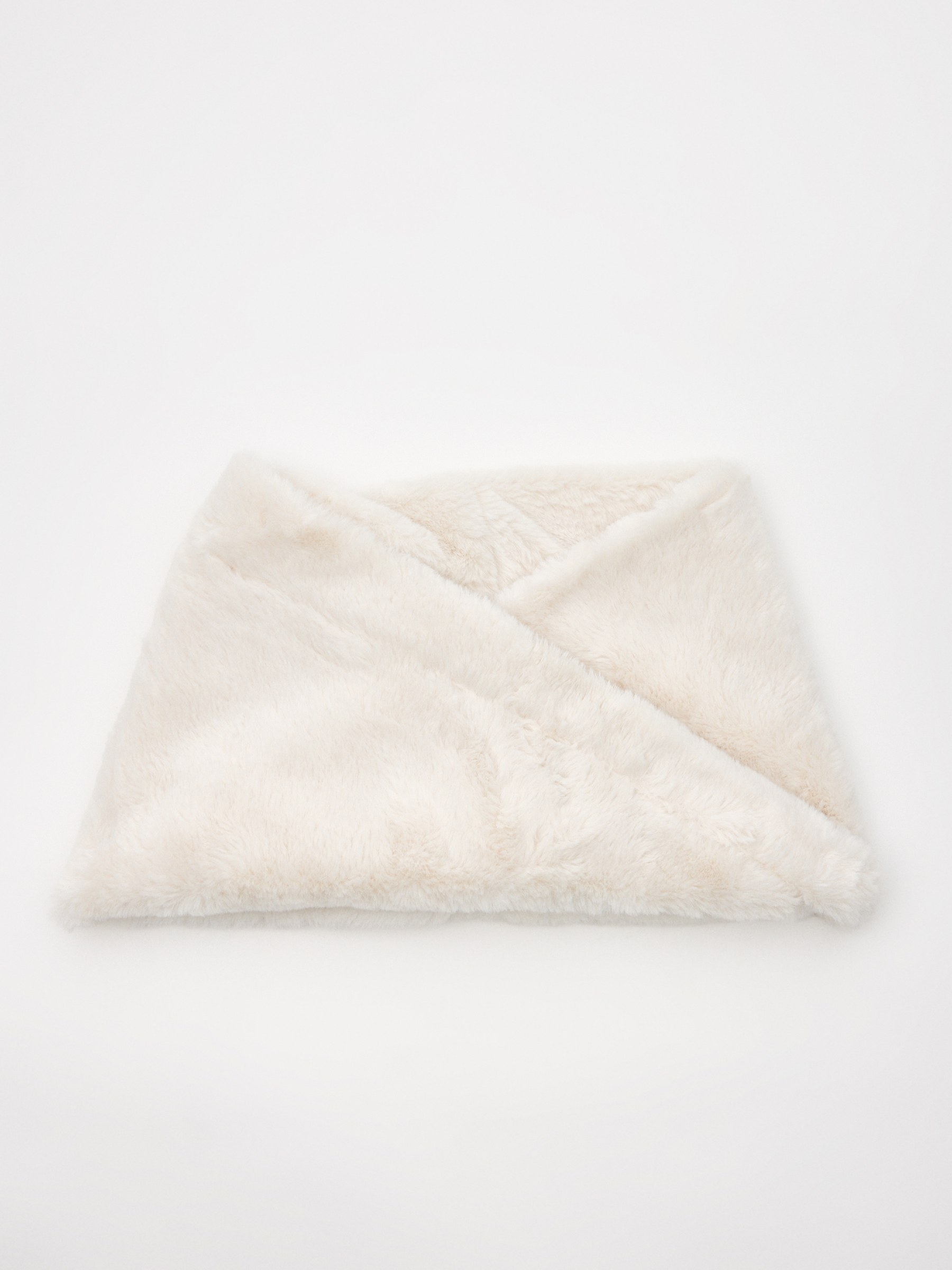 Neck scarf 25x42cm white