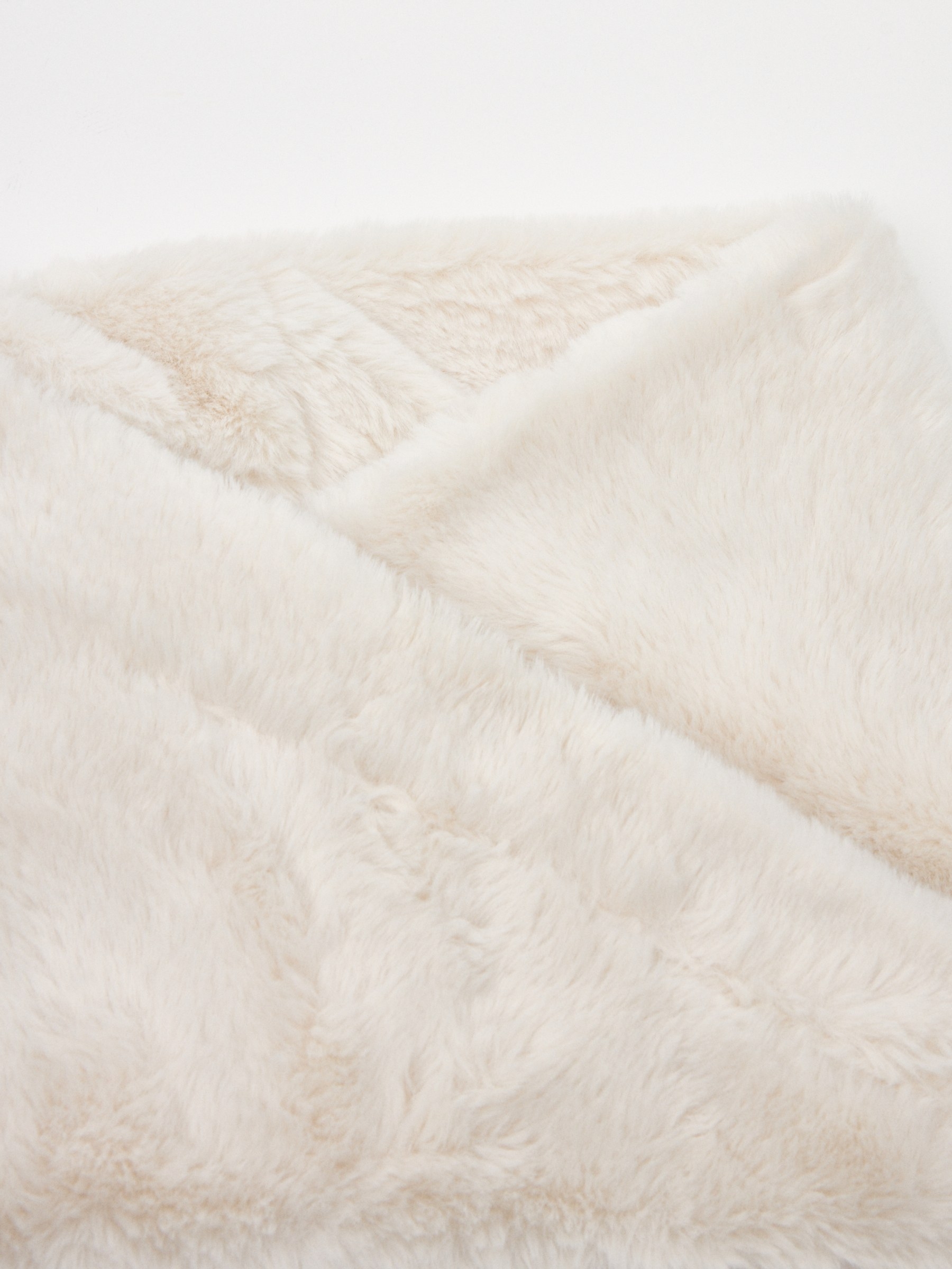 Neck scarf 25x42cm white