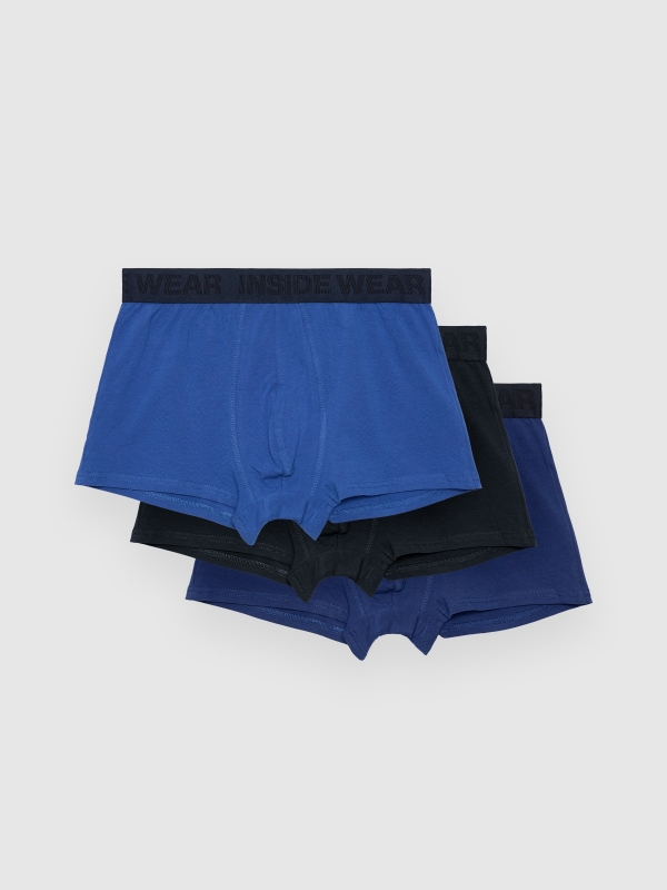 Pack 3 boxers lisos