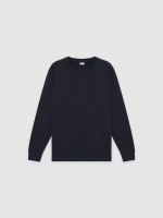 %Pto% Basic sweatshirt with text blue front view