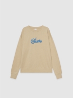 %Pto% Text print sweatshirt raw front view