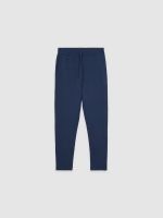 %Pto% Jogger desportivo felpa marinho azul marinho vista frontal