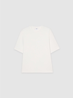 %Pto% Camiseta oversize lisa crudo vista frontal