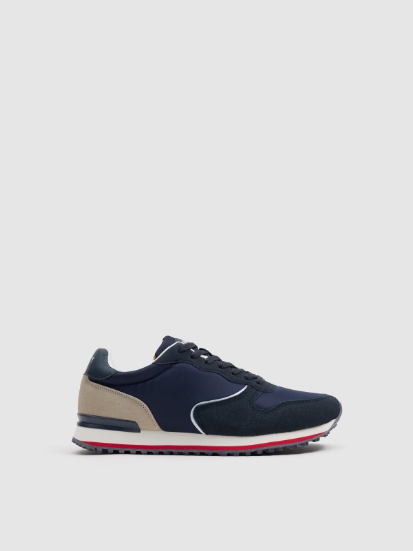 Nylon running sports navy