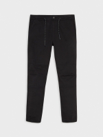 %Pto% Knotted jogger pants black