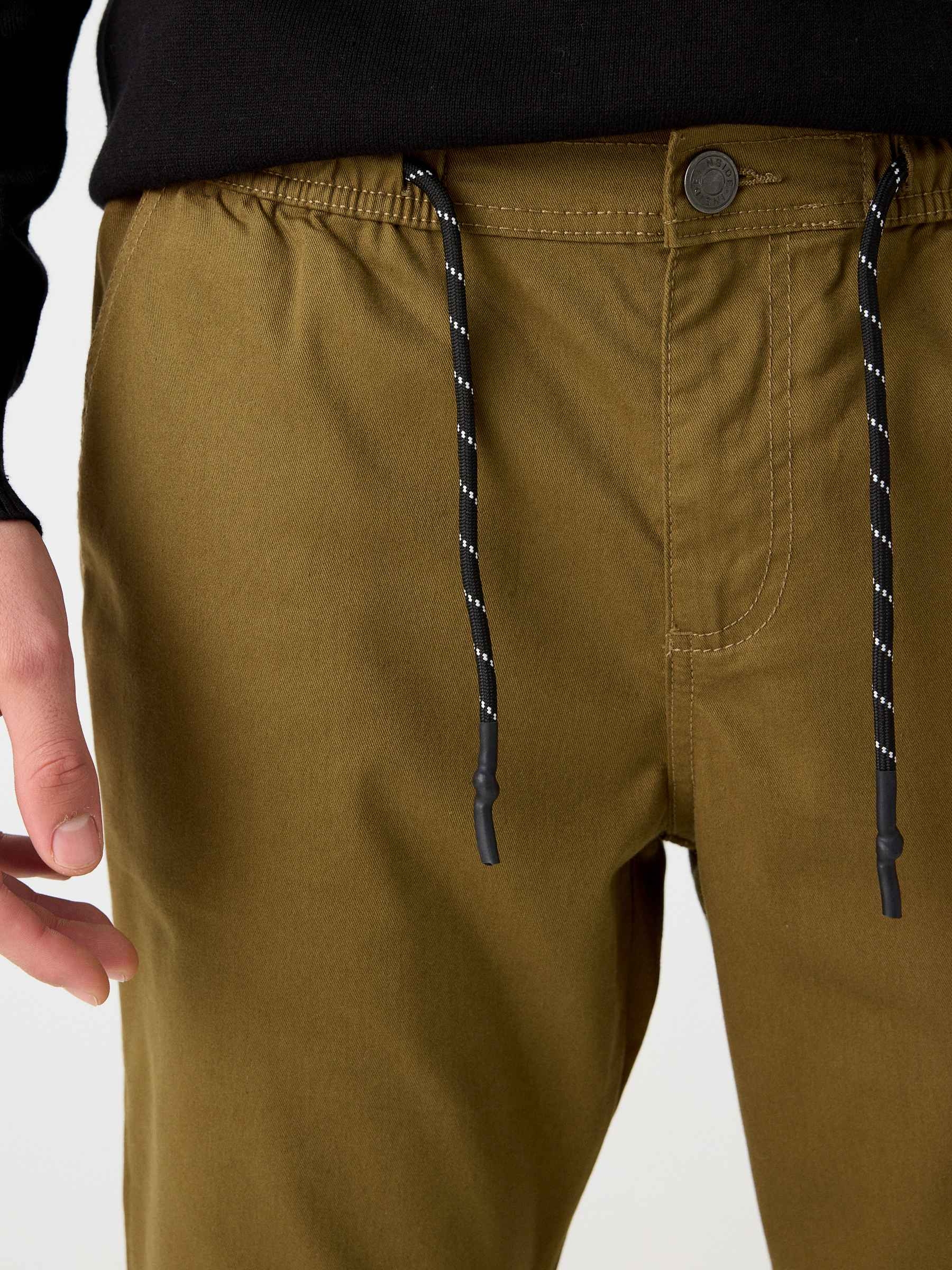 Knotted jogger pants